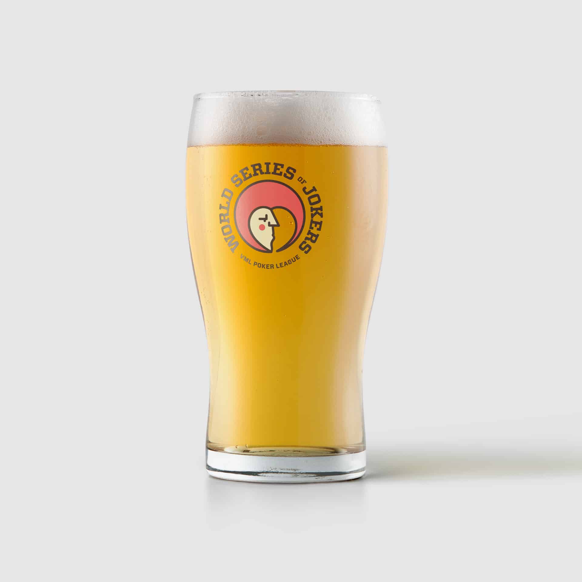 WSOJ pub glass